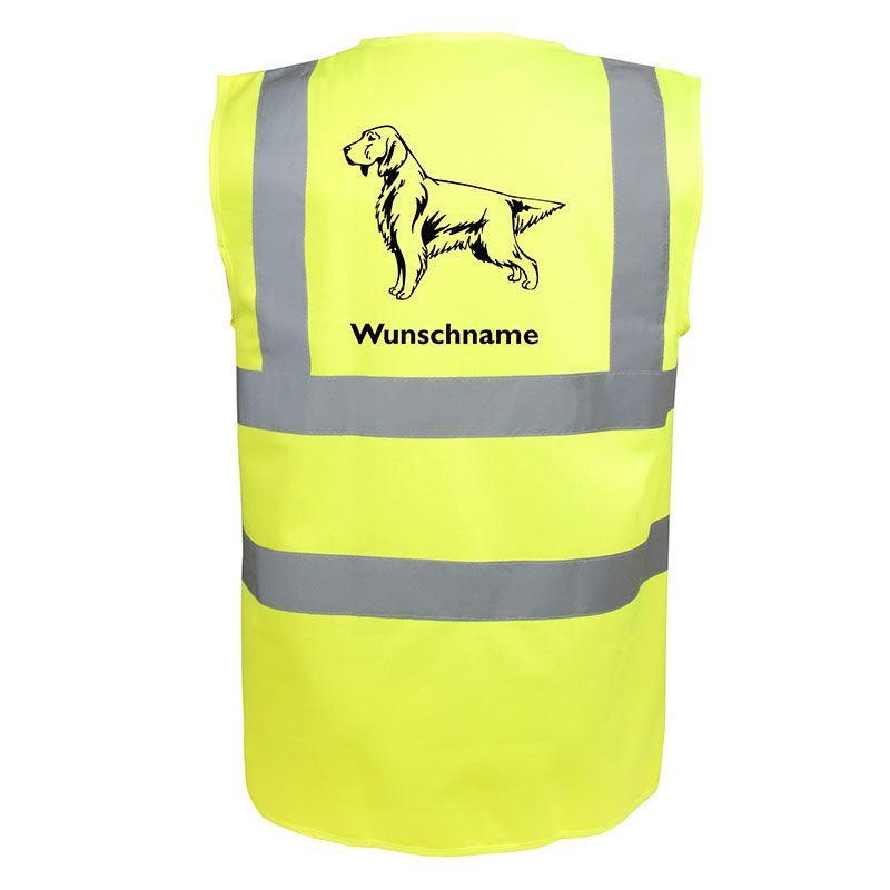 English Setter - Hundesport Warnweste Sicherheitsweste mit Hundemotiv-Tierisch-tolle Geschenke