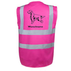 English Setter - Hundesport Warnweste Sicherheitsweste mit Hundemotiv-Tierisch-tolle Geschenke-Tierisch-tolle-Geschenke