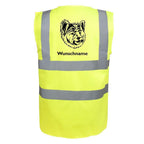 Elo - Hundesport Warnweste Sicherheitsweste mit Hundemotiv-Tierisch-tolle Geschenke