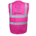 Dänische Dogge - Hundesport Warnweste Sicherheitsweste mit Hundemotiv-Tierisch-tolle Geschenke-Tierisch-tolle-Geschenke