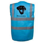 Dobermann - Hundesport Warnweste Sicherheitsweste mit Hundemotiv-Tierisch-tolle Geschenke-Tierisch-tolle-Geschenke