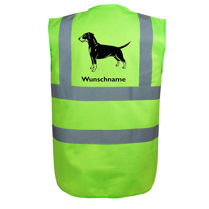 Deutscher Pinscher - Hundesport Warnweste Sicherheitsweste mit Hundemotiv-Tierisch-tolle Geschenke-Tierisch-tolle-Geschenke