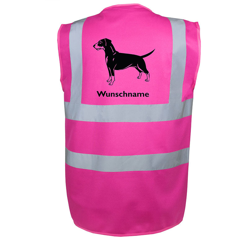 Deutscher Pinscher - Hundesport Warnweste Sicherheitsweste mit Hundemotiv-Tierisch-tolle Geschenke-Tierisch-tolle-Geschenke