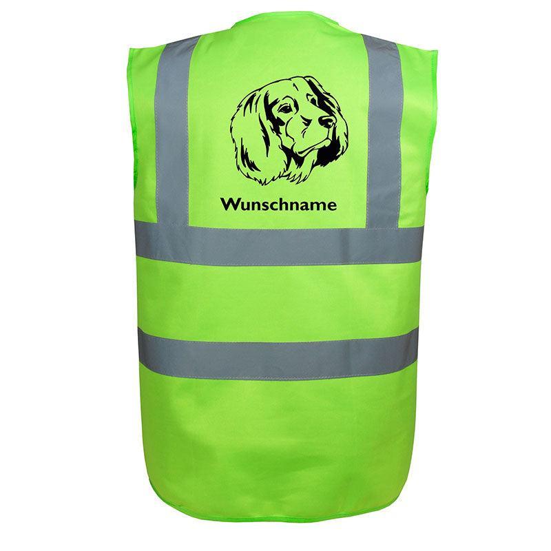 Deutsch Langhaar - Hundesport Warnweste Sicherheitsweste mit Hundemotiv-Tierisch-tolle Geschenke-Tierisch-tolle-Geschenke