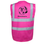 Deutsch Langhaar - Hundesport Warnweste Sicherheitsweste mit Hundemotiv-Tierisch-tolle Geschenke-Tierisch-tolle-Geschenke