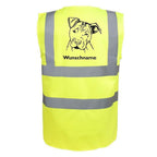 American Staffordshire Terrier 2 - Hundesport Warnweste Sicherheitsweste mit Hundemotiv-Tierisch-tolle Geschenke
