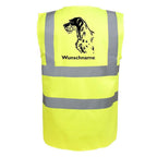 Deutsch Drahthaar - Hundesport Warnweste Sicherheitsweste mit Hundemotiv-Tierisch-tolle Geschenke