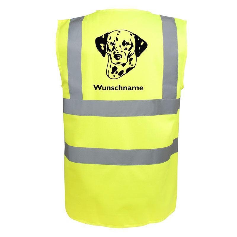 Dalmatiner 2 - Hundesport Warnweste Sicherheitsweste mit Hundemotiv-Tierisch-tolle Geschenke