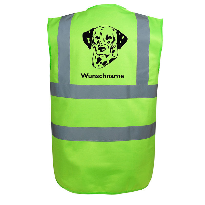 Dalmatiner 2 - Hundesport Warnweste Sicherheitsweste mit Hundemotiv-Tierisch-tolle Geschenke-Tierisch-tolle-Geschenke