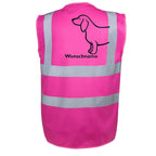 Dackel 3 - Hundesport Warnweste Sicherheitsweste mit Hundemotiv-Tierisch-tolle Geschenke-Tierisch-tolle-Geschenke