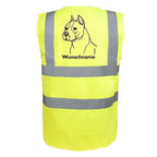American Staffordshire Terrier - Hundesport Warnweste Sicherheitsweste mit Hundemotiv-Tierisch-tolle Geschenke