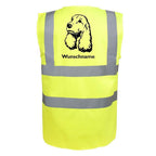 Cocker Spaniel 3 - Hundesport Warnweste Sicherheitsweste mit Hundemotiv-Tierisch-tolle Geschenke