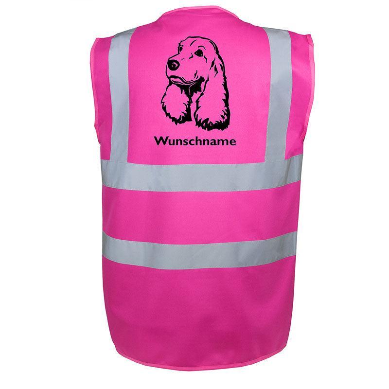 Cocker Spaniel 3 - Hundesport Warnweste Sicherheitsweste mit Hundemotiv-Tierisch-tolle Geschenke-Tierisch-tolle-Geschenke
