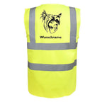 Chinesischer Schopfhund - Hundesport Warnweste Sicherheitsweste mit Hundemotiv-Tierisch-tolle Geschenke