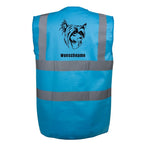 Chinesischer Schopfhund - Hundesport Warnweste Sicherheitsweste mit Hundemotiv-Tierisch-tolle Geschenke-Tierisch-tolle-Geschenke