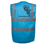 Chinesischer Nackthund - Hundesport Warnweste Sicherheitsweste mit Hundemotiv-Tierisch-tolle Geschenke-Tierisch-tolle-Geschenke