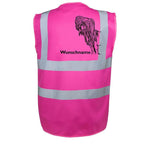 Chinesischer Nackthund - Hundesport Warnweste Sicherheitsweste mit Hundemotiv-Tierisch-tolle Geschenke-Tierisch-tolle-Geschenke