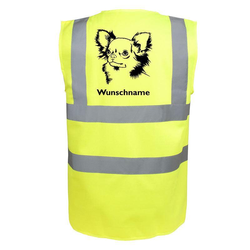 Chihuahua - Hundesport Warnweste Sicherheitsweste mit Hundemotiv-Tierisch-tolle Geschenke