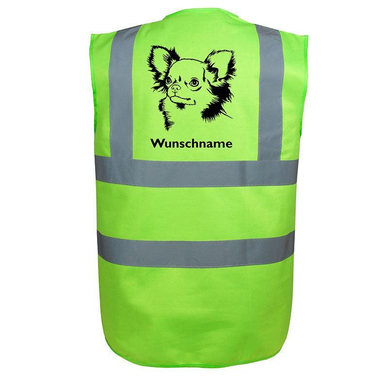 Chihuahua - Hundesport Warnweste Sicherheitsweste mit Hundemotiv-Tierisch-tolle Geschenke-Tierisch-tolle-Geschenke