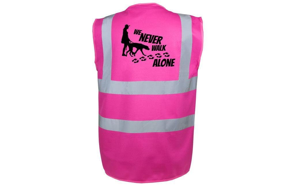 Hundesport Warnweste Sicherheitsweste: Never walk alone 1-Tierisch-tolle Geschenke-Tierisch-tolle-Geschenke