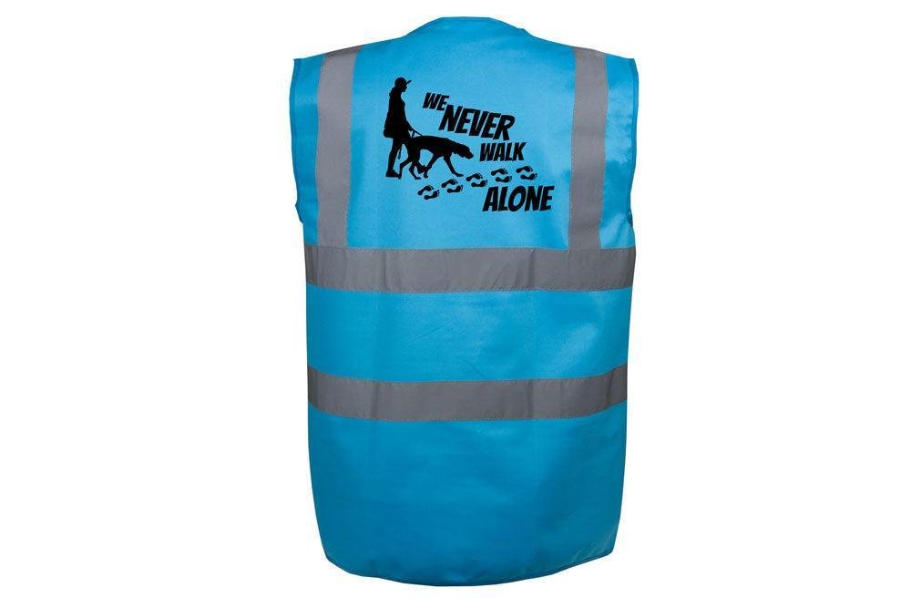 Hundesport Warnweste Sicherheitsweste: Never walk alone 1-Tierisch-tolle Geschenke-Tierisch-tolle-Geschenke