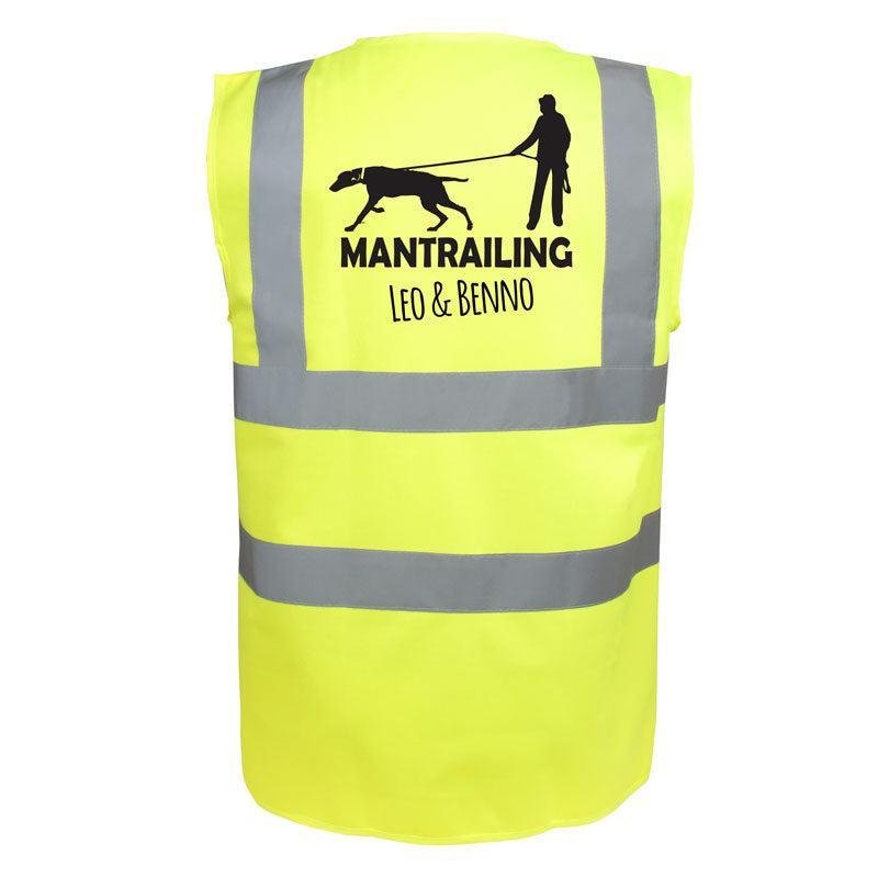 Hundesport Warnweste Sicherheitsweste: Mantrailing 8-Tierisch-tolle Geschenke