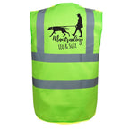 Warnweste Lime Mantrailing