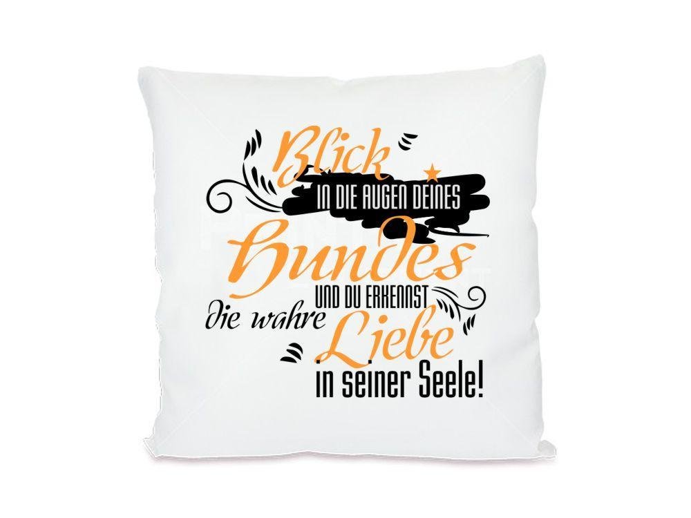 Kissenbezug: Spruch Hundeblick -Limitierte Edition-Tierisch tolle Geschenke-Tierisch-tolle-Geschenke