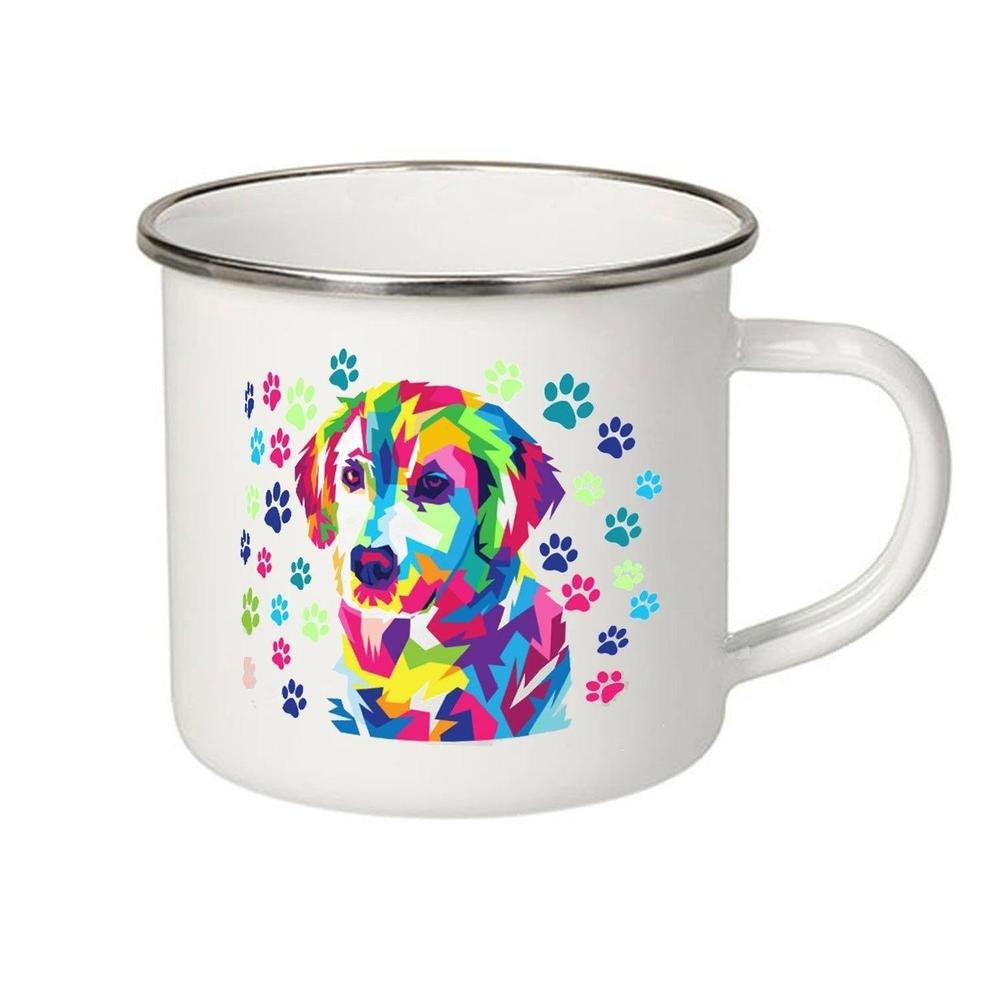 Emaille Becher - Labrador-Tierisch-tolle Geschenke-Tierisch-tolle-Geschenke