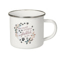 Emaille Becher - Glücklich sein-Tierisch-tolle Geschenke-Tierisch-tolle-Geschenke