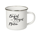 Emaille Becher - Engel haben Flügel-Tierisch-tolle Geschenke-Tierisch-tolle-Geschenke