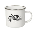 Emaille Becher - dog mom mit Wunschname-Tierisch-tolle Geschenke-Tierisch-tolle-Geschenke