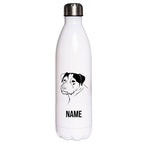 Jack Russel Terrier - Edelstahl Thermosflasche 750 ml mit Namen-Tierisch-tolle Geschenke-Tierisch-tolle-Geschenke
