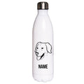 Golden Retriever 3 - Edelstahl Thermosflasche 750 ml mit Namen-Tierisch-tolle Geschenke-Tierisch-tolle-Geschenke