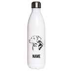 Golden Retriever - Edelstahl Thermosflasche 750 ml mit Namen-Tierisch-tolle Geschenke-Tierisch-tolle-Geschenke