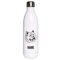 Eurasier - Edelstahl Thermosflasche 750 ml mit Namen-Tierisch-tolle Geschenke-Tierisch-tolle-Geschenke