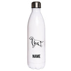 English Setter - Edelstahl Thermosflasche 750 ml mit Namen-Tierisch-tolle Geschenke-Tierisch-tolle-Geschenke