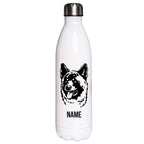 Akita 1 - Edelstahl Thermosflasche 750 ml mit Namen-Tierisch-tolle Geschenke-Tierisch-tolle-Geschenke