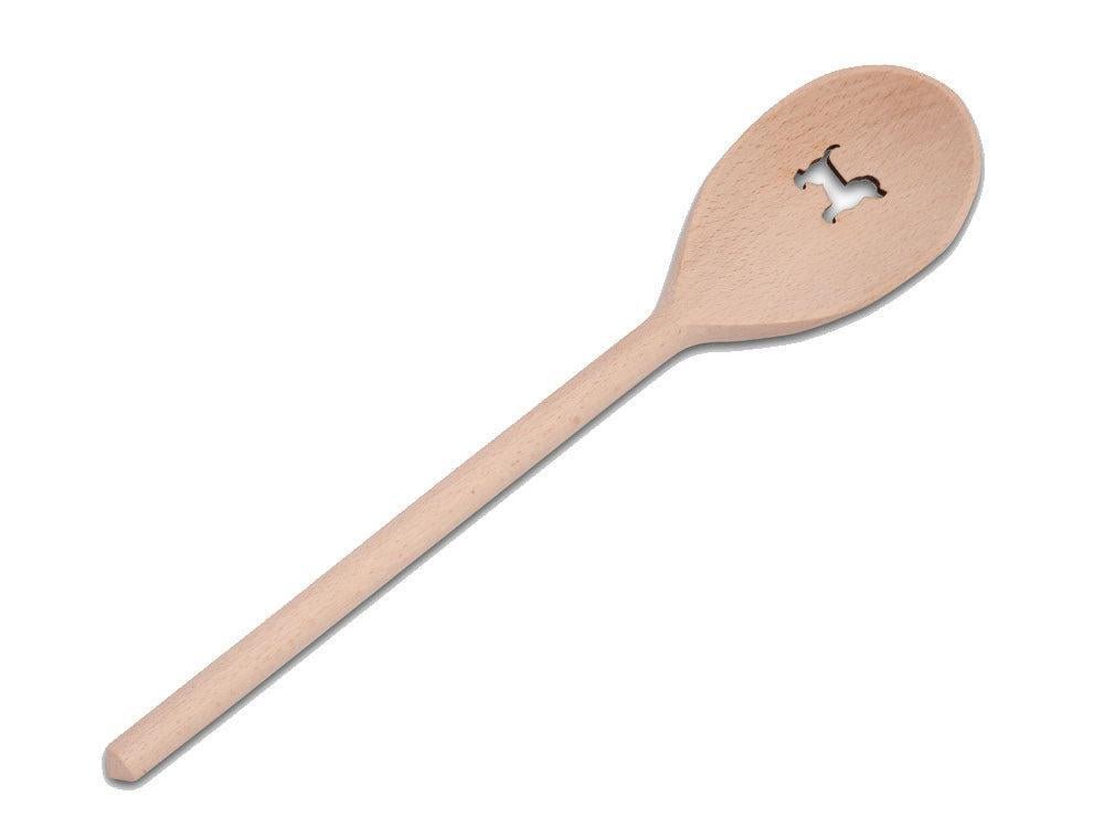 Kochlöffel mit Hundemotiv - oval 30 cm -Tierisch tolle Geschenke