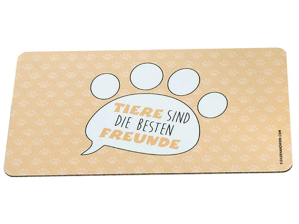 Frühstücksbrettchen: Tiere sind die besten Freunde-Tierisch tolle Geschenke