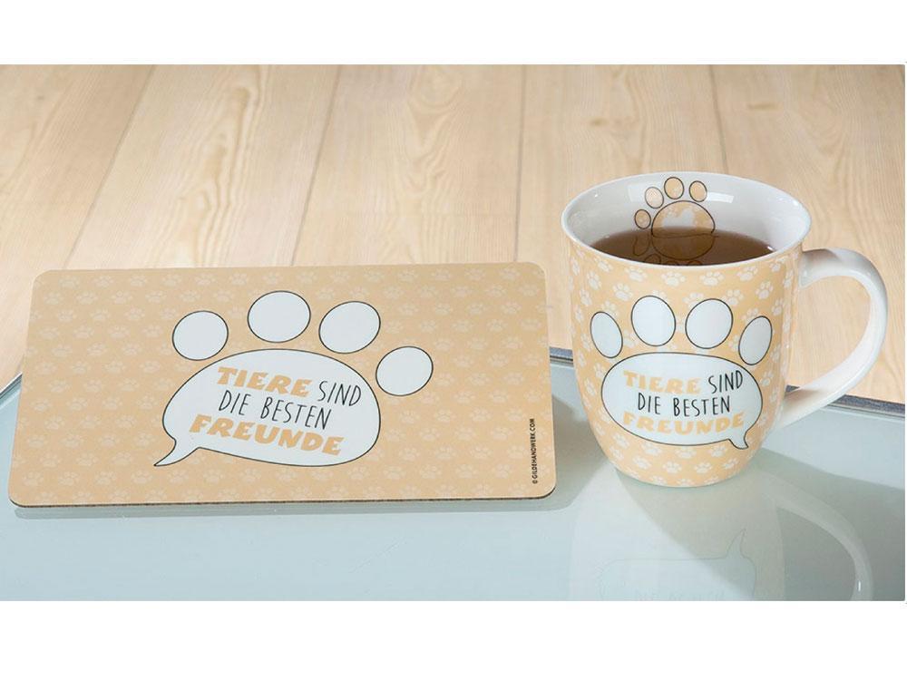 Frühstücksbrettchen: Tiere sind die besten Freunde-Tierisch tolle Geschenke