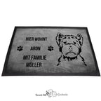 West Highland White Terrier 2 - Fußmatte - Schmutzfangmatte - 40 x 60 cm-Tierisch-tolle Geschenke-Tierisch-tolle-Geschenke