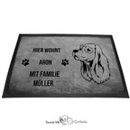 American Cocker Spaniel - Fußmatte - Schmutzfangmatte - 40 x 60 cm-Tierisch-tolle Geschenke-Tierisch-tolle-Geschenke
