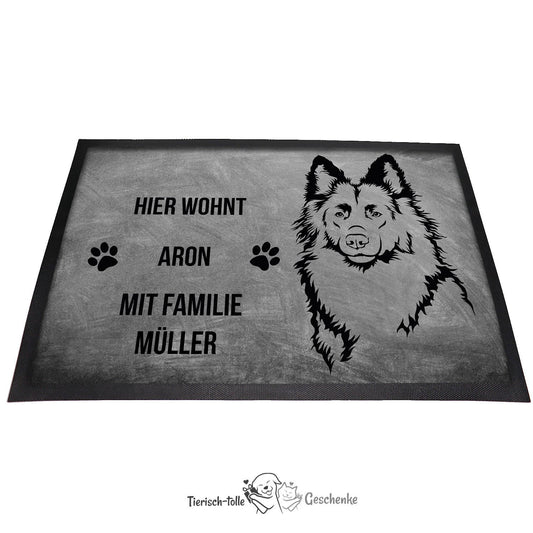 Altdeutscher Schäferhund - Fußmatte - Schmutzfangmatte - 40 x 60 cm-Tierisch-tolle Geschenke-Tierisch-tolle-Geschenke