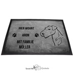 Airedale Terrier - Fußmatte - Schmutzfangmatte - 40 x 60 cm-Tierisch-tolle Geschenke-Tierisch-tolle-Geschenke