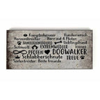 Design Schlüsselbrett: Hunde Herz-Tierisch tolle Geschenke