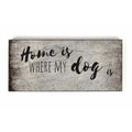Design Schlüsselbrett: Home is where my dog is-Tierisch tolle Geschenke