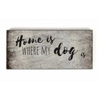 Design Schlüsselbrett: Home is where my dog is-Tierisch tolle Geschenke