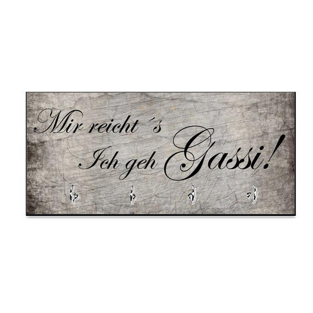 Design Schlüsselbrett: Mir reichts ich geh Gassi-Tierisch tolle Geschenke