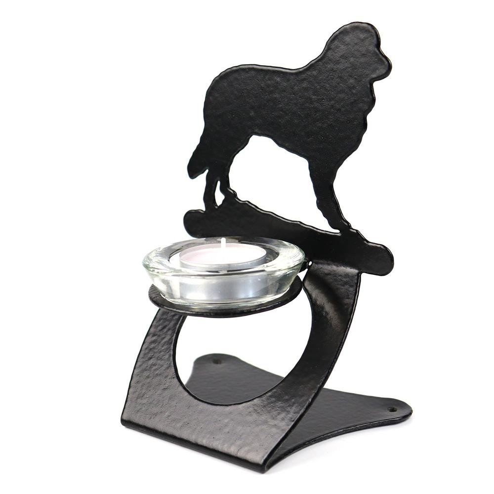 Hovawart Teelichthalter aus Stahl-Tierisch-tolle Geschenke-Tierisch-tolle-Geschenke